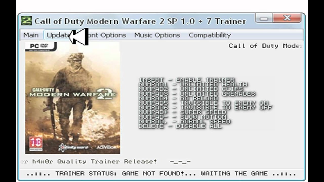 call of duty trainer download